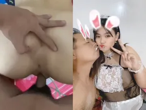 Gã chồng đi làm xa, bà xã ở nhà mây mưa với trai
